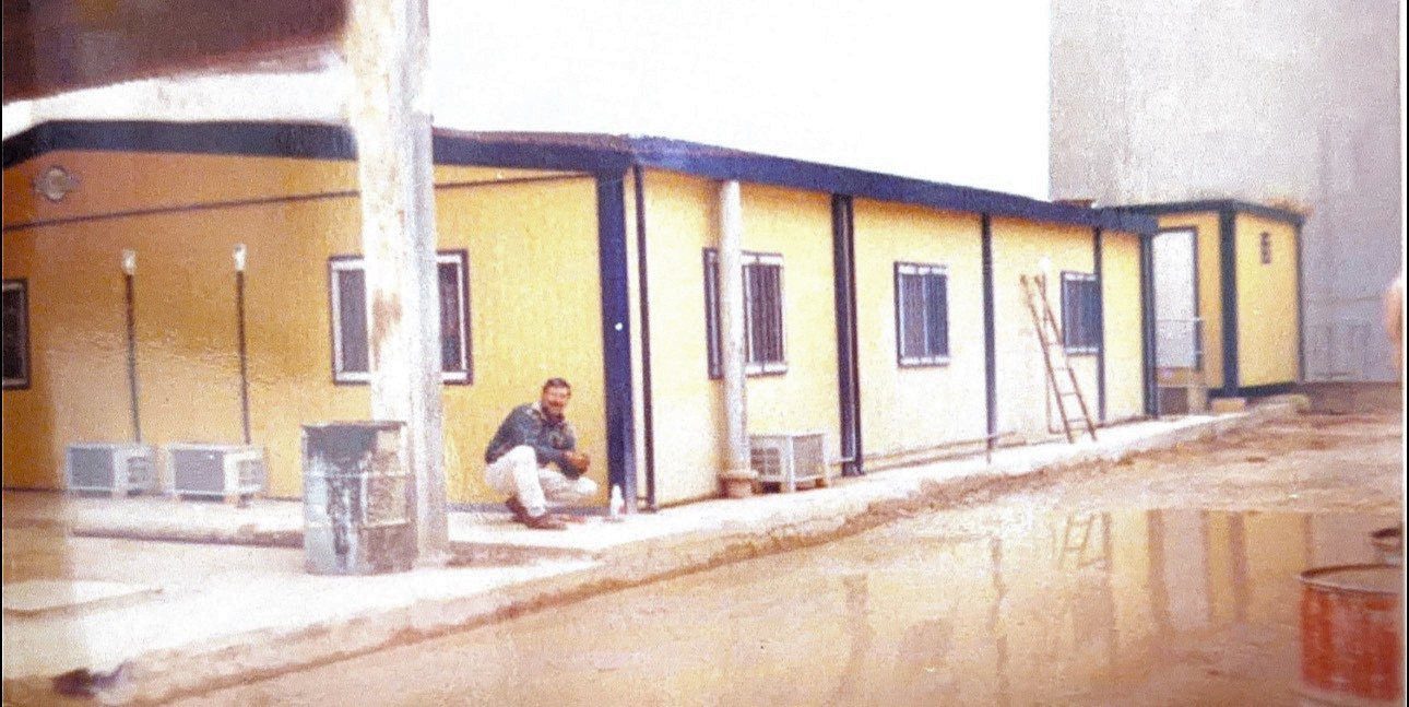 Prefabricated Offices for Polysius Company
