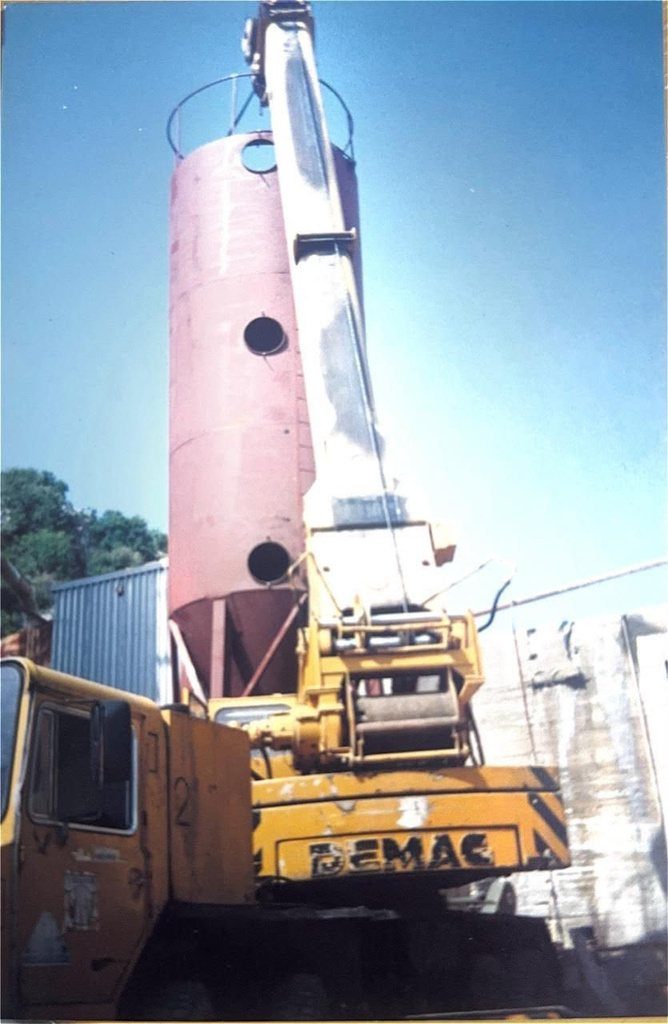 Steel silo