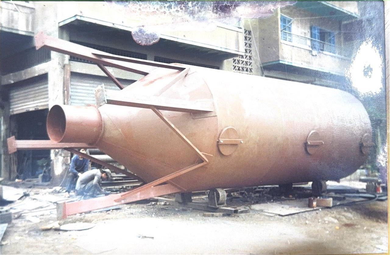 Steel silo fabrication